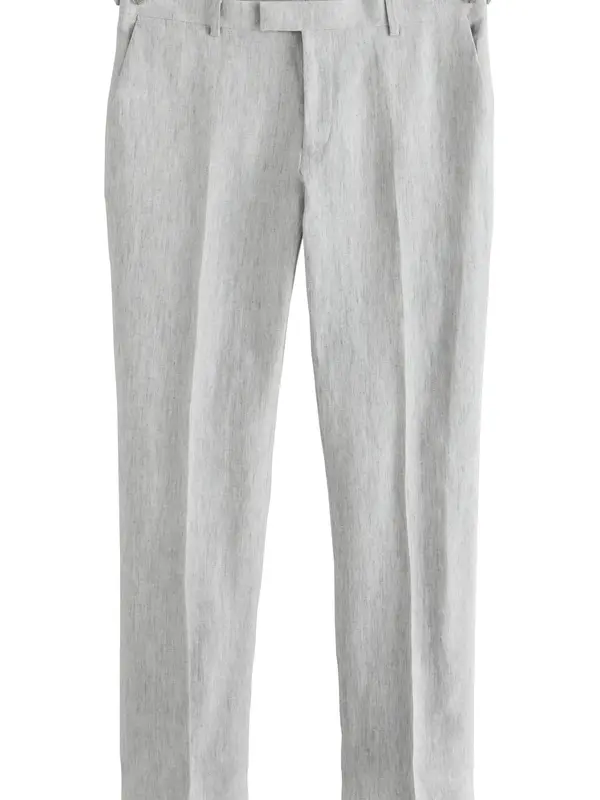 Next Next Hlače na crtu  svijetlosiva