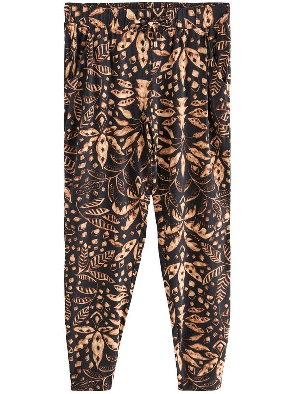 Next Next Hlače  pijesak / crna