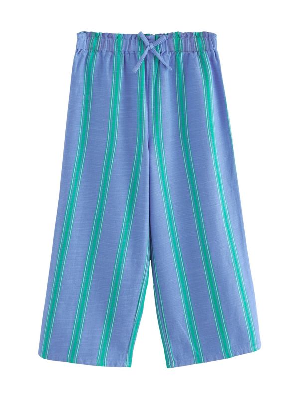 Next Next Hlače  plava / tirkiz / zelena