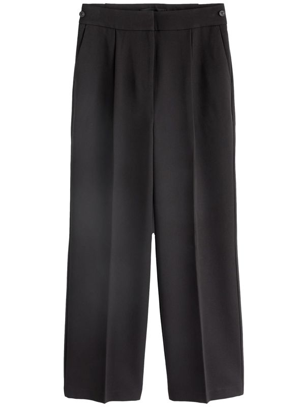 Next Next Hlače s naborima  crna