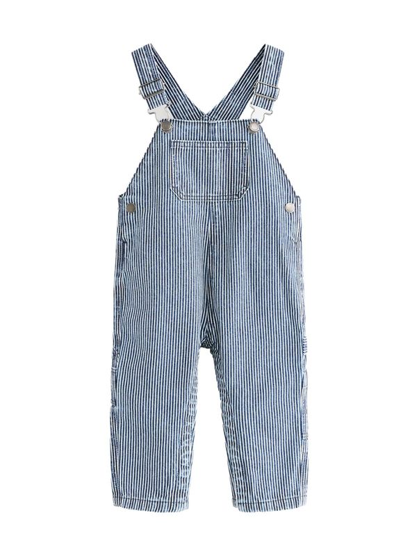 Next Next Hlače s tregerima  plava / smeđa / bijela