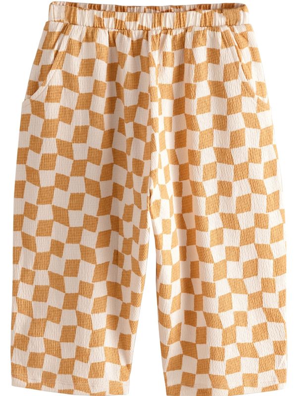 Next Next Hlače  šafran / pastelno žuta