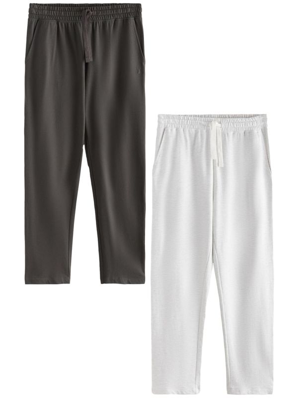 Next Next Hlače  siva / crna