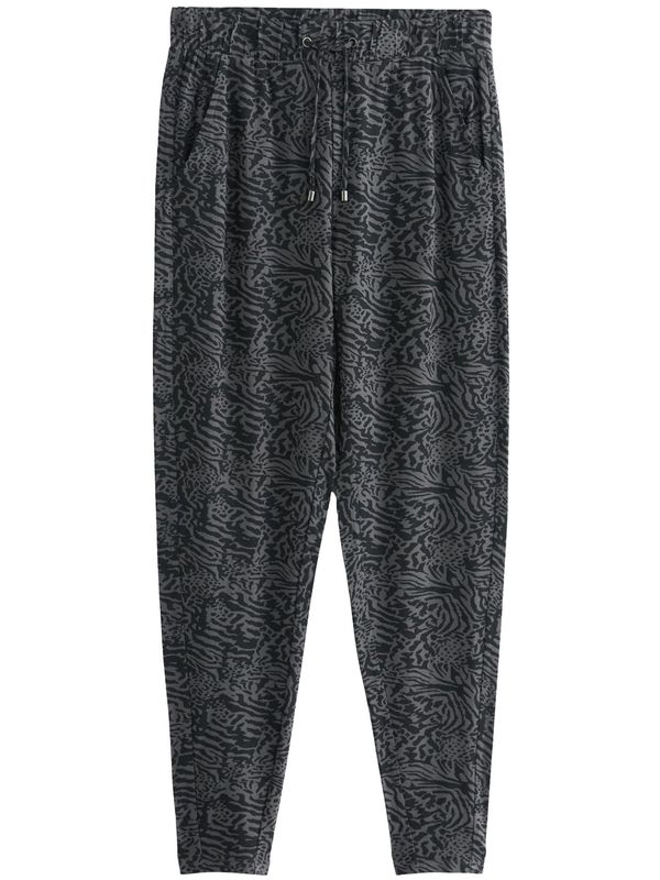 Next Next Hlače  siva / crna