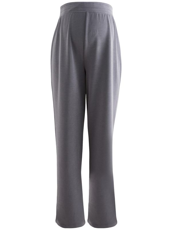 Next Next Hlače  siva melange