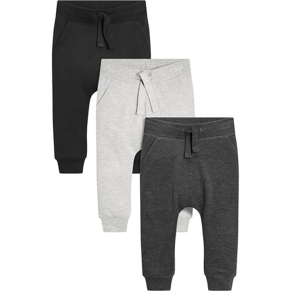 Next Next Hlače  siva / tamo siva / crna