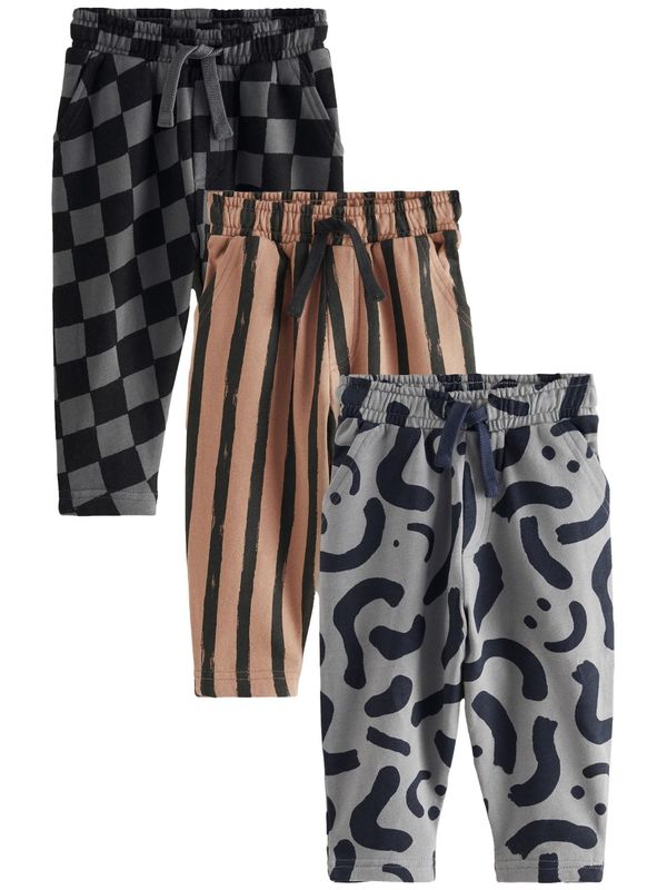 Next Next Hlače  smeđa / siva / crna