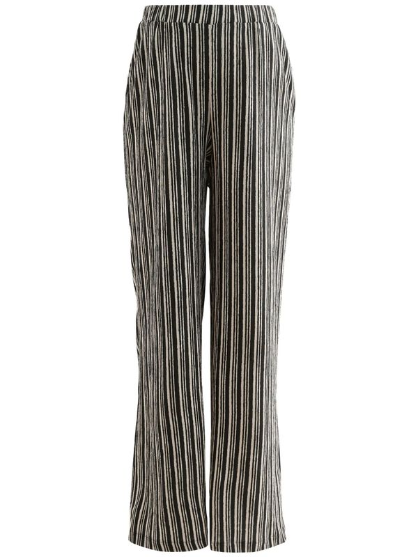 Next Next Hlače  svijetlobež / crna