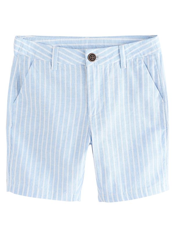 Next Next Hlače  svijetloplava / bijela