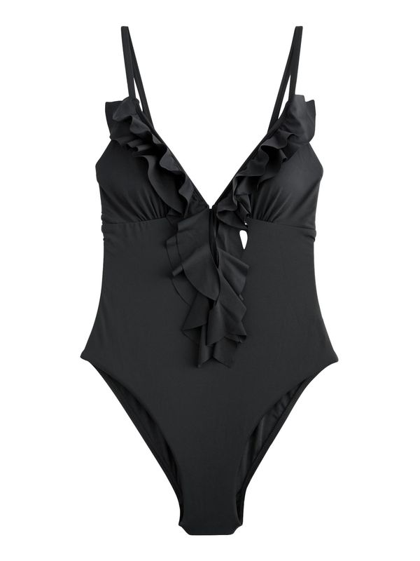 Next Next Jednodijelni kupaći kostim  crna