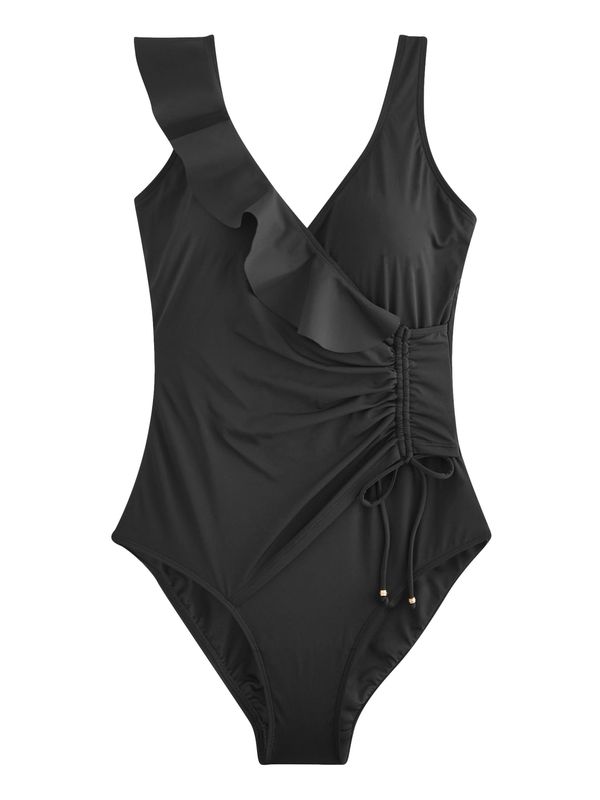 Next Next Jednodijelni kupaći kostim  crna