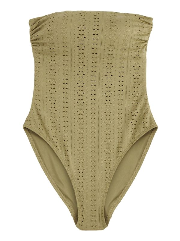 Next Next Jednodijelni kupaći kostim  maslinasta