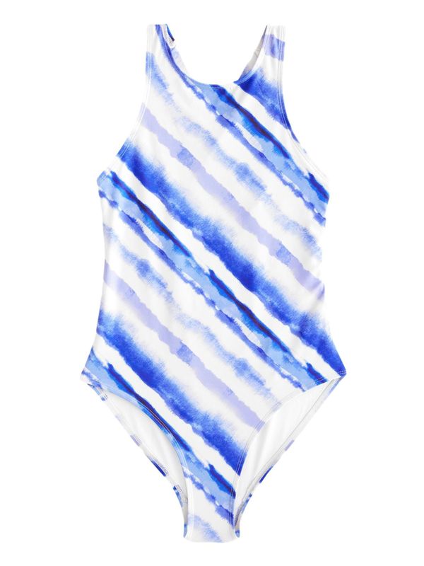 Next Next Jednodijelni kupaći kostim  plava / prljavo bijela