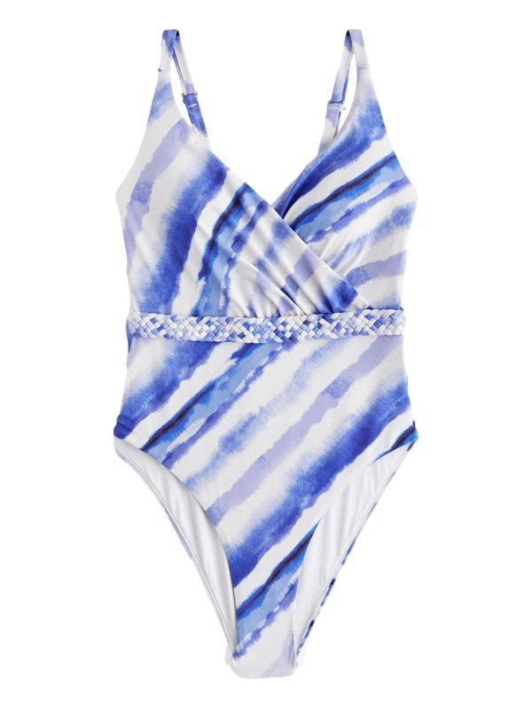 Next Next Jednodijelni kupaći kostim  plava / svijetloplava