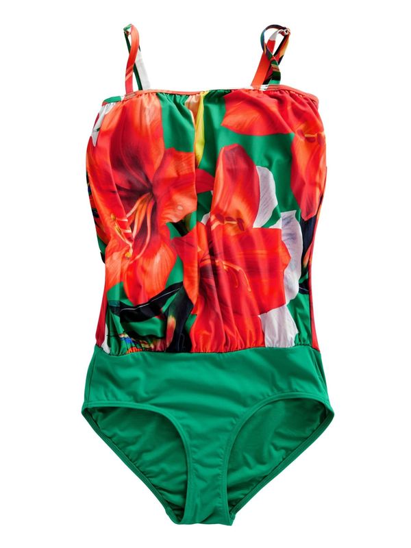 Next Next Jednodijelni kupaći kostim  žuta / zelena / crvena / bijela