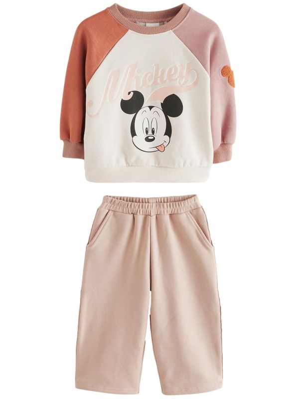 Next Next Jogging komplet  narančasta / roza / roza / crna