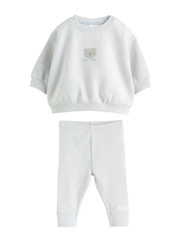 Next Next Jogging komplet  siva / taupe siva / svijetlosiva