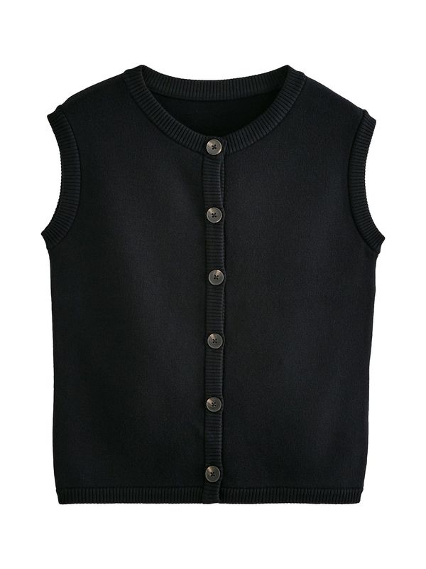 Next Next Kardigan bez rukava  crna