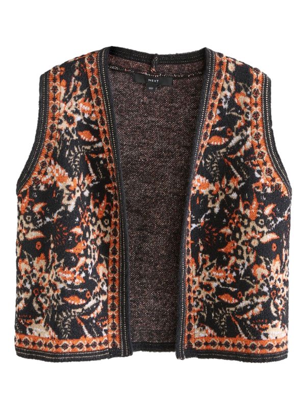 Next Next Kardigan bez rukava  miks boja / crna