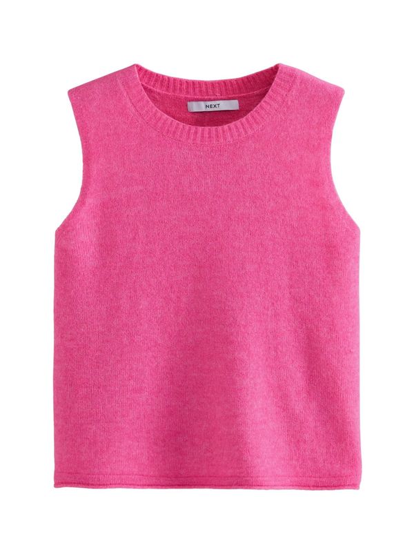 Next Next Kardigan bez rukava  roza