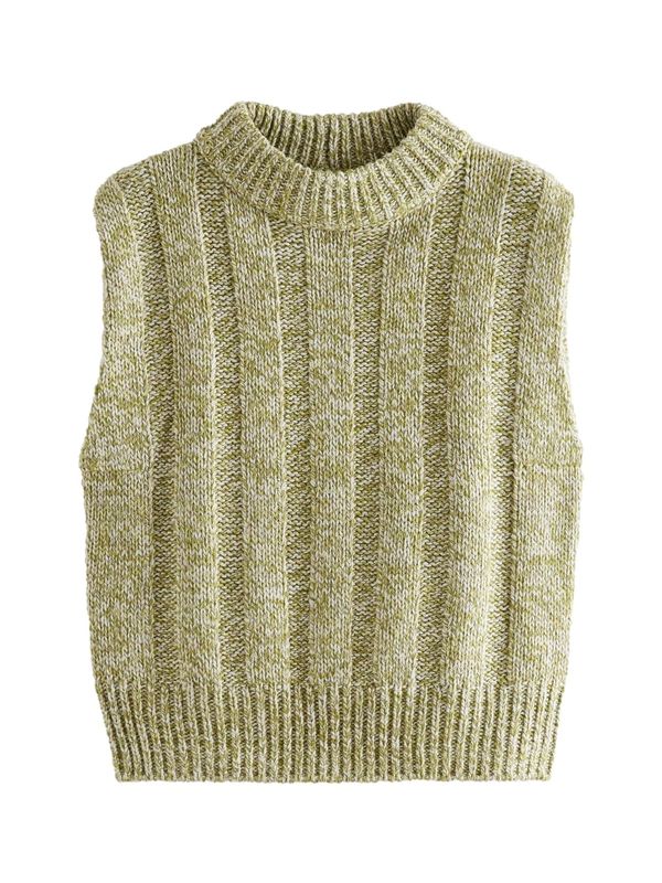 Next Next Kardigan bez rukava  zelena