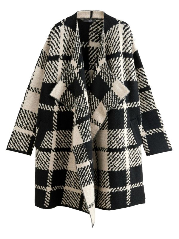 Next Next Kardigan  crna / bijela