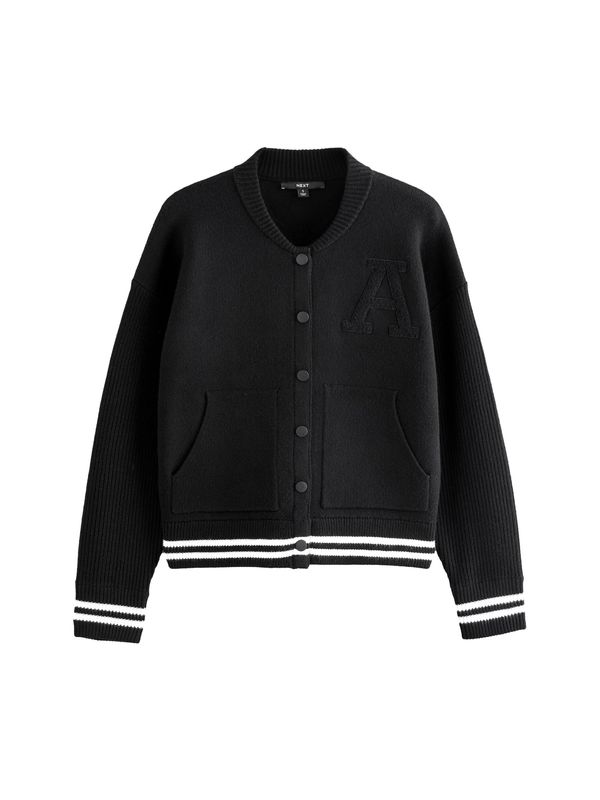 Next Next Kardigan  crna / bijela