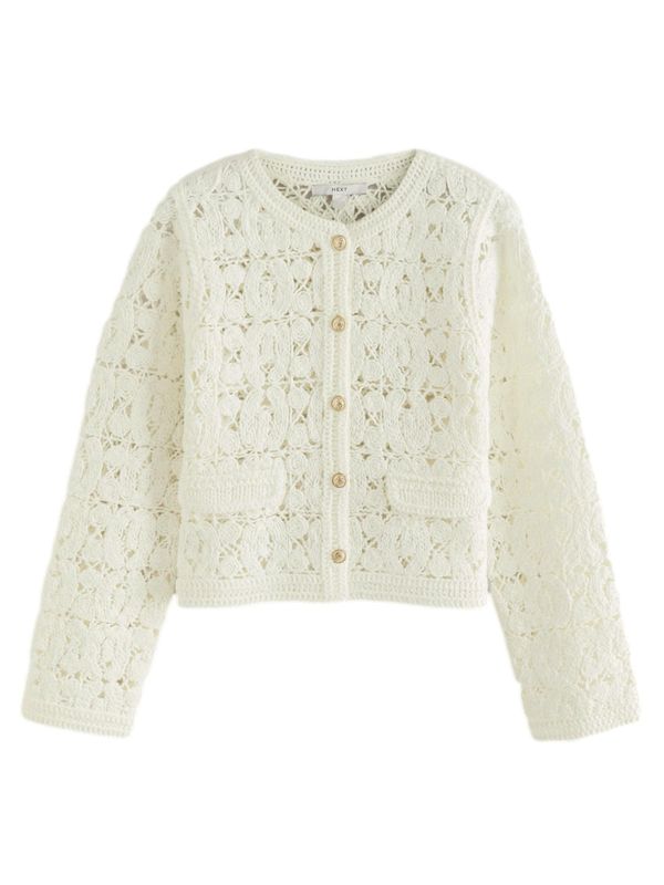 Next Next Kardigan  ecru/prljavo bijela