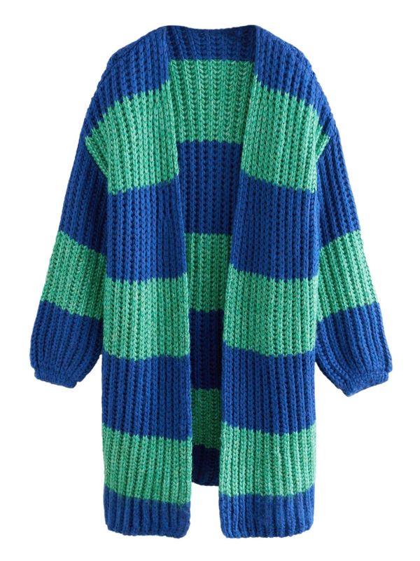 Next Next Kardigan  kraljevsko plava / menta