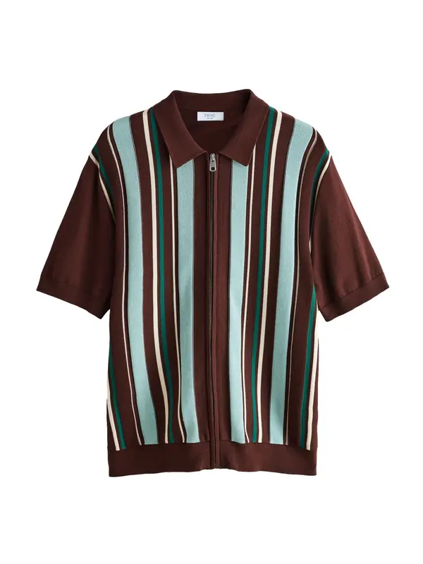 Next Next Kardigan  pastelno plava / zelena / burgund