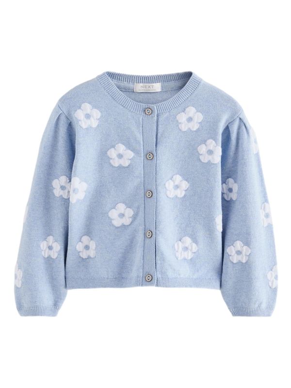 Next Next Kardigan  svijetloplava / bijela
