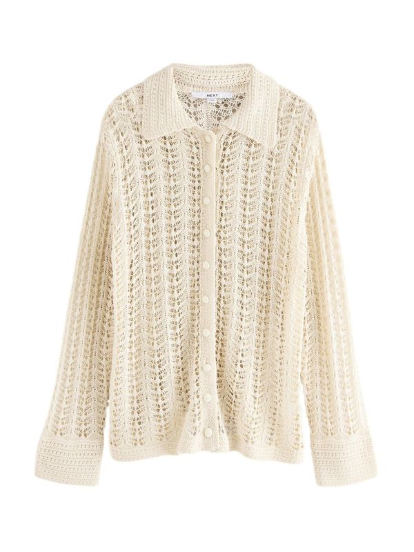 Next Next Kardigan  vuneno bijela