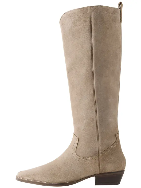 Next Next Kaubojske čizme 'Forever Comfort'  taupe siva