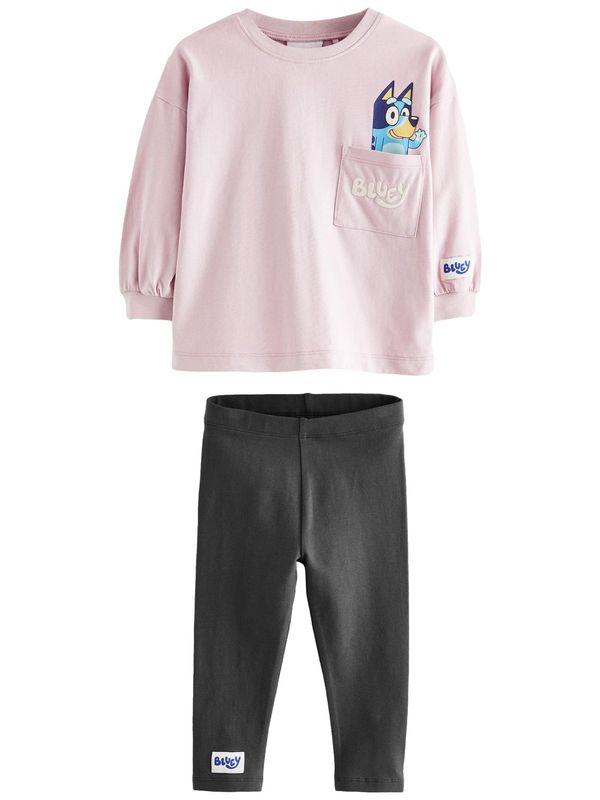 Next Next Komplet  antracit siva / roza