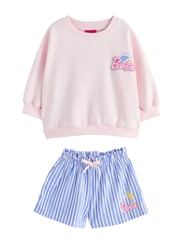 Next Next Komplet 'Barbie'  kraljevsko plava / rosé / tamno roza / bijela