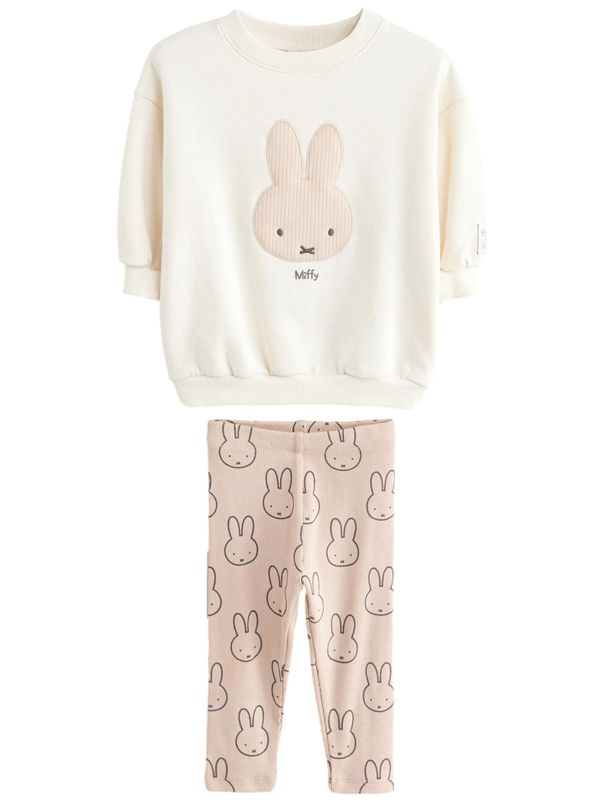 Next Next Komplet  bež / bijela