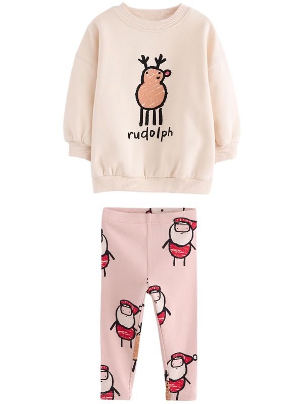 Next Next Komplet  bež / boja pijeska / tamno bež / klasično crvena / crna