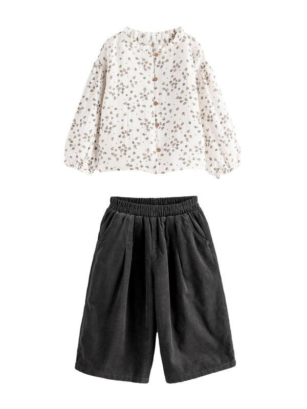 Next Next Komplet  bež / crna / bijela