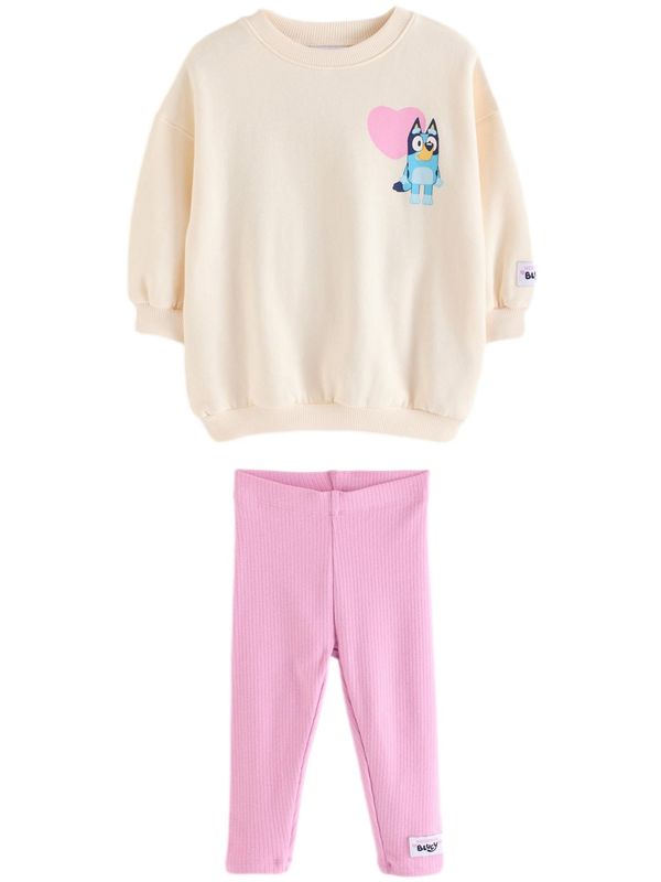 Next Next Komplet  bež / plava / roza