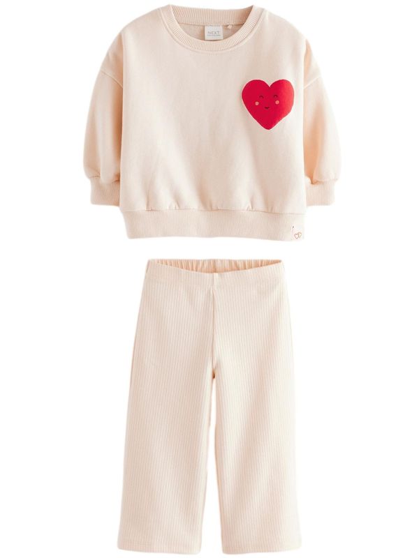 Next Next Komplet  boja pijeska / krvavo crvena