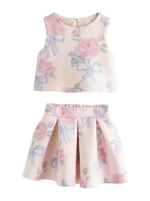 Next Next Komplet  boja pijeska / pastelno plava / rosé