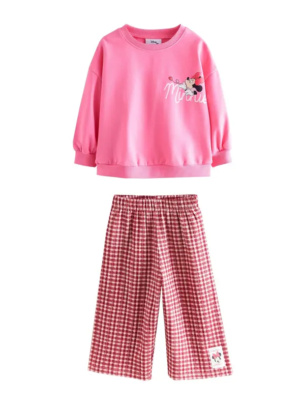 Next Next Komplet 'Disney Minnie Mouse'  roza / crvena