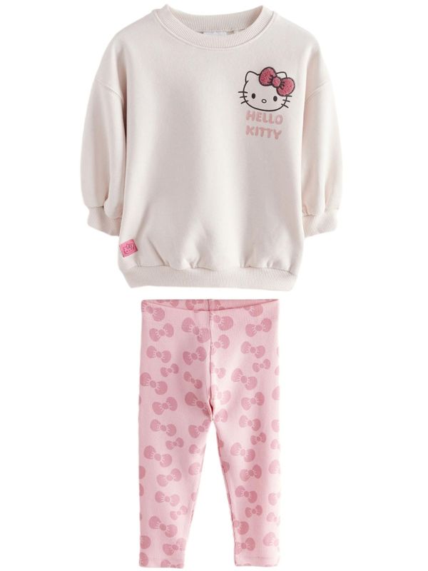 Next Next Komplet 'Hello Kitty'  roza / bijela