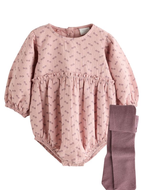 Next Next Komplet  ljubičasta / roza