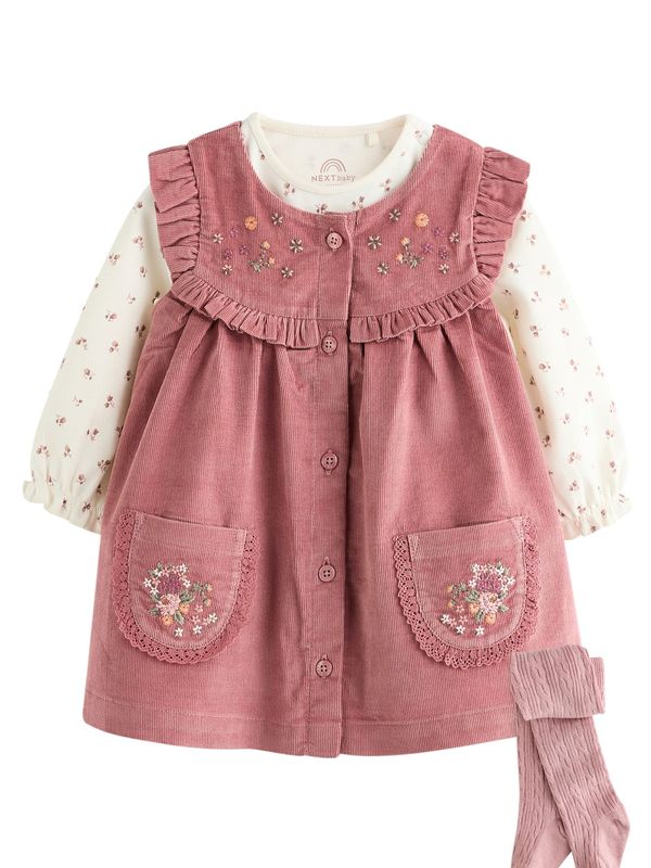 Next Next Komplet  miks boja / roza