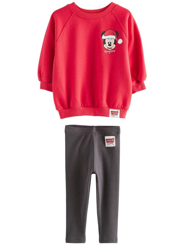 Next Next Komplet 'Minnie Mouse'  tamo siva / klasično crvena / crna / bijela
