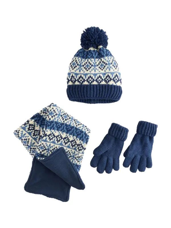 Next Next Komplet  mornarsko plava / svijetloplava / prljavo bijela