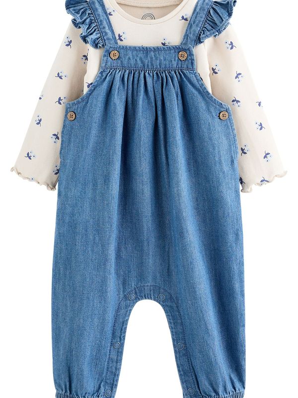 Next Next Komplet  plavi traper / bijela