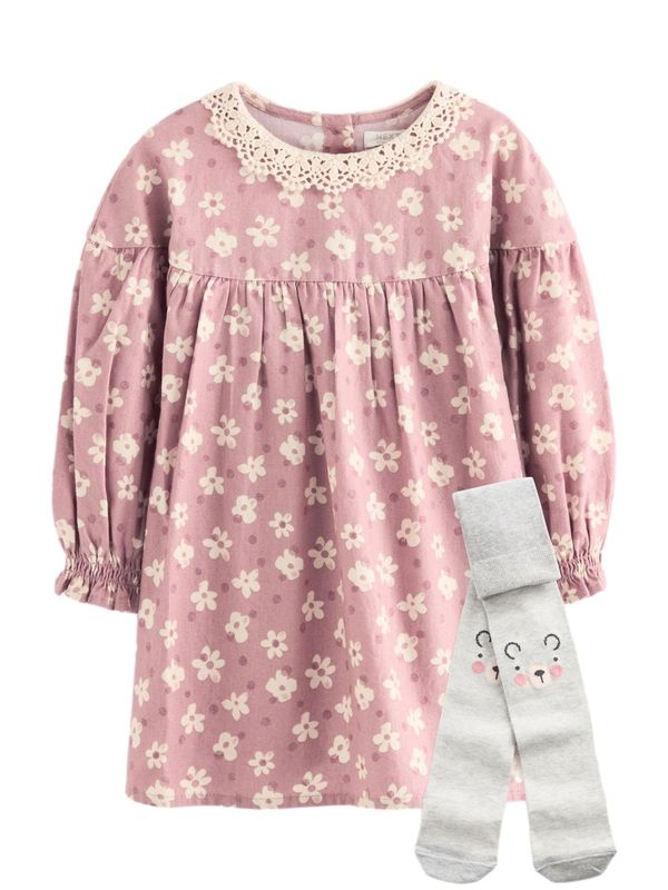 Next Next Komplet  puder roza / prljavo roza / bijela