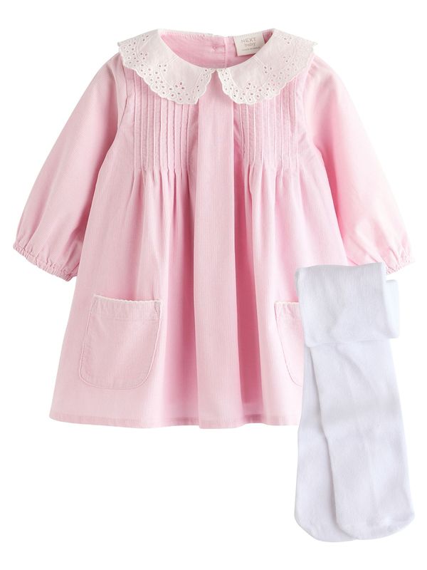 Next Next Komplet  roza / bijela